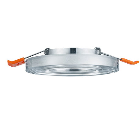 Plafón de techo Trio Pirin LED cromo 3000K Ø9cm 652100152