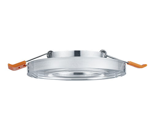 Plafón de techo Trio Pirin LED cromo 3000K Ø9cm 652100152