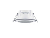 Trio Aura Empotrable LED de plástico estera blanca 652310131