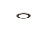 Trio Aura Empotrable LED de plástico estera negra 652410132