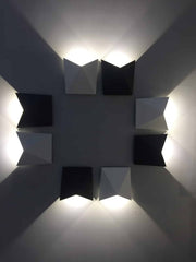 Mantra Triax Lámpara de pared aplique LED arena blanco 6526 - en ambiente
