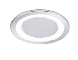 Trio Core Empotrable LED de plástico cromo 652610106