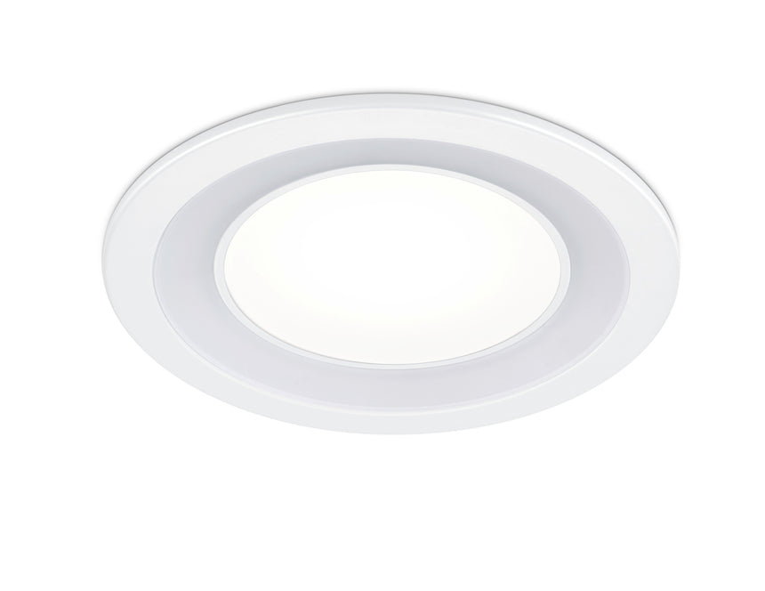 Trio Core Recessed LED plastic mat white 652610131