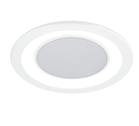 Trio Core Recessed LED plastic mat white 652610131