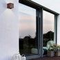 Mantra Davos Aplique exterior LED 4x6W 4000K IP54 marrón 7822 - en ambiente