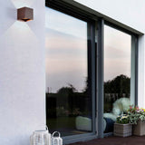 Mantra Davos Aplique exterior LED 4x6W 4000K IP54 marrón 7822