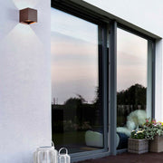 Mantra Davos Lámpara de pared aplique LED 10W corten 3000K 7438 - en ambiente