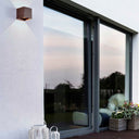 Mantra Davos Aplique exterior LED IP54 10×10cm marrón — ref. 7650 (1)