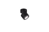 Trio Taurus Plafón LED de metal estera negra 652910132