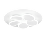 Plafón de techo Trio Mandala LED blanco mate CCT regulable con mando Ø49cm 653210631 - vista 2