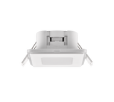 Plafón de techo Trio Nimbus LED blanco mate 3000K regulable IP44 8,5cm 653410131