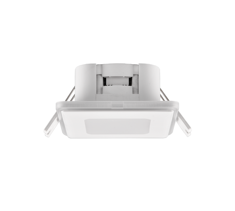 Plafón de techo Trio Nimbus LED blanco mate 3000K regulable IP44 8,5cm 653410131