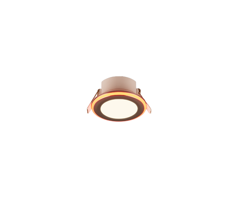 Plafón de techo Trio Argus LED cromo 3000K Ø8,2cm 653610106
