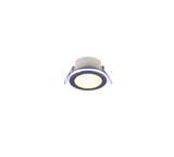 Plafón de techo Trio Argus LED cromo 3000K Ø8,2cm 653610106