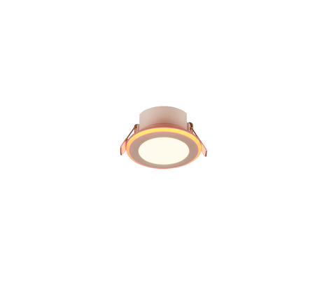 Plafón de techo Trio Argus LED blanco mate 3000K Ø8,2cm 653610131