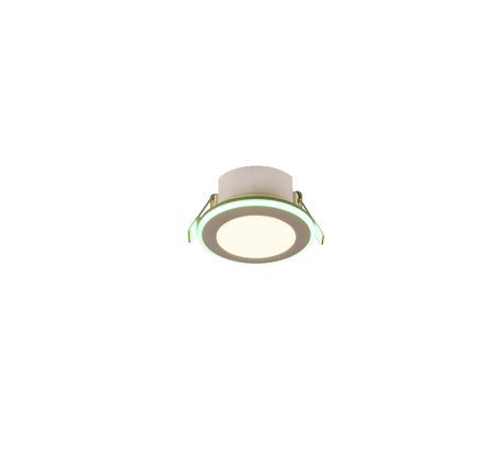 Plafón de techo Trio Argus LED blanco mate 3000K Ø8,2cm 653610131