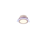 Plafón de techo Trio Argus LED blanco mate 3000K Ø8,2cm 653610131