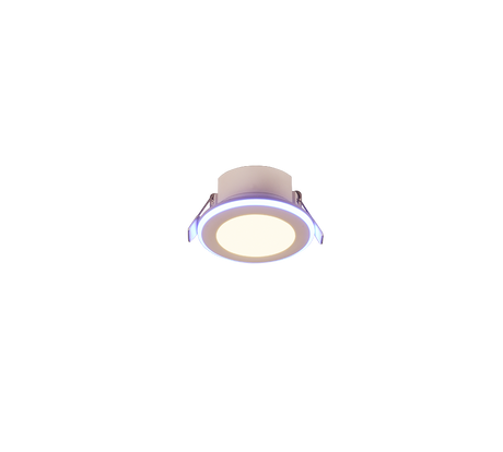 Plafón de techo Trio Argus LED blanco mate 3000K Ø8,2cm 653610131