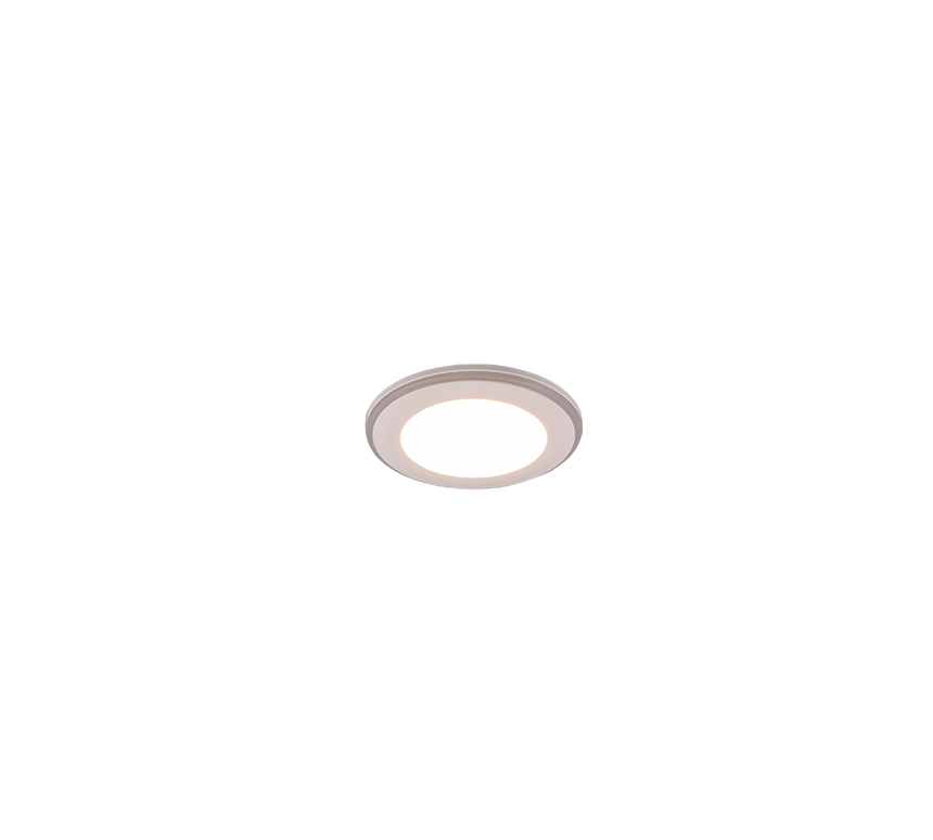 Plafón de techo Trio Argus LED blanco mate 3000K Ø8,2cm 653610131