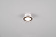Plafón de techo Trio Argus LED negro mate 3000K Ø8,2cm 653610132