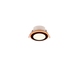 Plafón de techo Trio Argus LED negro mate 3000K Ø8,2cm 653610132