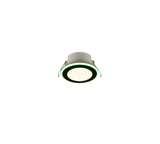 Plafón de techo Trio Argus LED negro mate 3000K Ø8,2cm 653610132