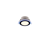 Plafón de techo Trio Argus LED negro mate 3000K Ø8,2cm 653610132