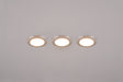 Plafón de techo Trio Argus LED cromo 3000K Ø8,2cm 653610306