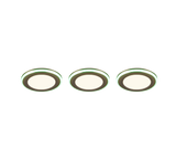 Plafón de techo Trio Argus LED cromo 3000K Ø8,2cm 653610306
