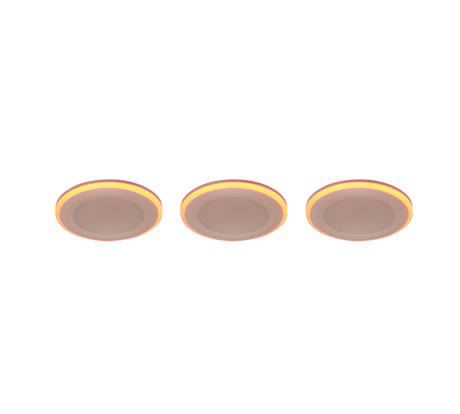 Plafón de techo Trio Argus LED blanco mate 3000K Ø8,2cm 653610331