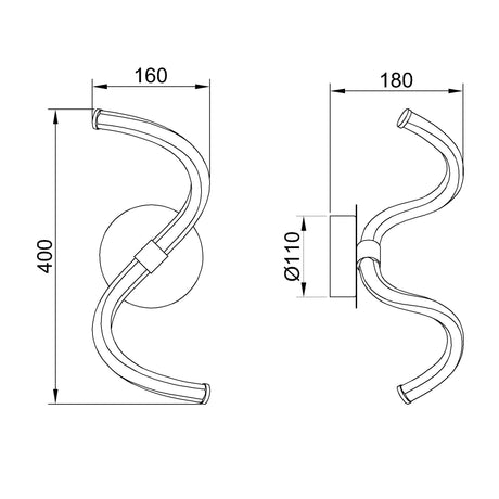 Aplique Liquidacion-2 Dto 80% Mantra gris oscuro 6603