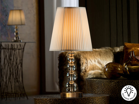 Lámpara de sobremesa Schuller Mercury grande champán y  - vista 4