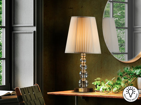 Lámpara de sobremesa Schuller Mercury grande champán y  - vista 5