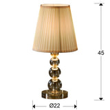 Schuller Mercury Sobremesa pequeña champán 662136N