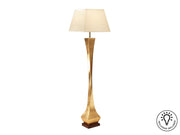 Lámpara de pie de salón Schuller Deco 1 luz pan de oro 