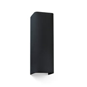 Lámpara de pared aplique Faro Cotton 2 luces E27 negro 66406