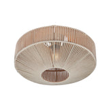 Plafón de techo Trio Svea LED cream 2700K Ø46cm 664700144