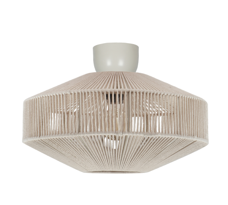 Plafón de techo Trio Svea LED cream 2700K Ø46cm 664700144