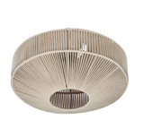 Plafón de techo Trio Svea LED cream 2700K Ø46cm 664700144