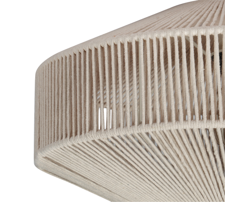 Plafón de techo Trio Svea LED cream 2700K Ø46cm 664700144