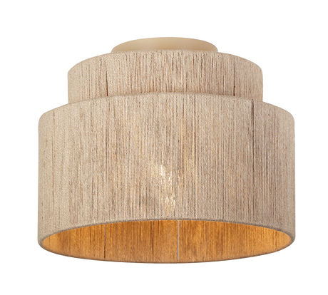 Plafón de techo Trio Smilla beige Ø30cm 666800136 - vista 2