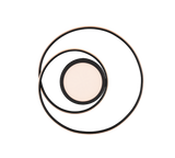 Plafón de techo Trio Yava LED negro mate CCT Ø60cm 672310232