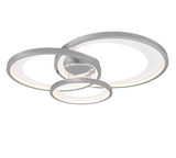 Trio Granada LED chrome metal ceiling light 673810306