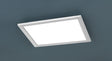 Plafón de techo Trio Phoenix LED níquel mate 3000K regulable 30cm 674013007