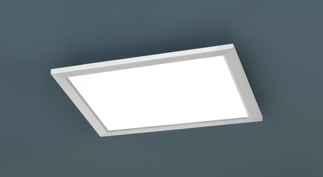 Plafón de techo Trio Phoenix LED níquel mate 3000K regulable 30cm 674013007