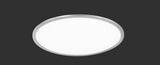 Plafón de techo Trio Phoenix LED níquel mate 3000K regulable Ø62cm 674096207