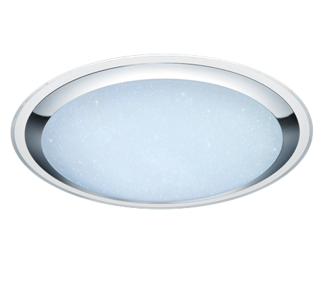Plafón de techo Trio Miko grande LED blanco CCT Ø85cm 675610106