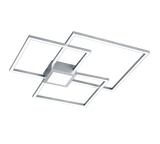 Trio Hydra Matt nickel metal LED ceiling light 676210407