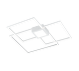 Trio Hydra LED metal ceiling light mat white 676240431