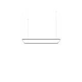 Lámpara de techo colgante LedsC4 Geometric Rectangle Mini 1600x1000mm grande RS6Y-00V9AZDU05